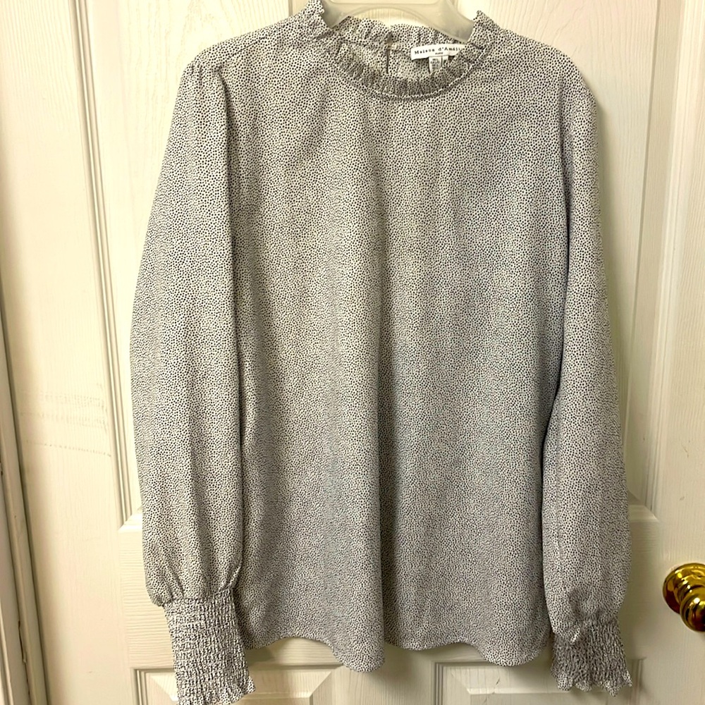Maison d Amelie Paris long sleeve blouse - size L